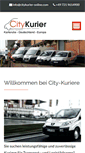 Mobile Screenshot of citykurier-online.com